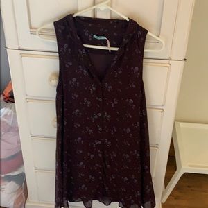 Urban Outfitters button up mini dress